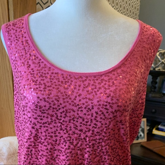 Ann Taylor Sequin Tank | NWOT - Picture 3 of 8
